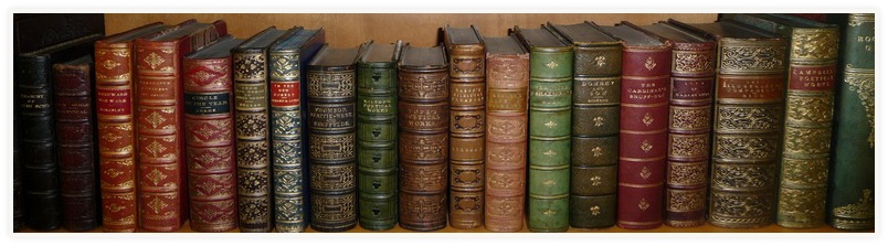 Selection of Fine Leather Bindings.